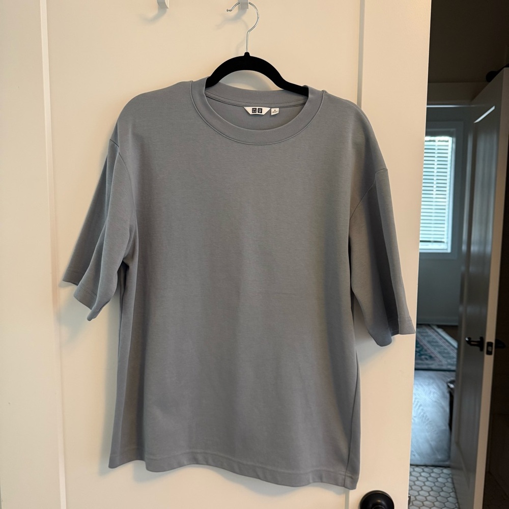 Uniqlo AIRism Cotton Oversized T-Shirt